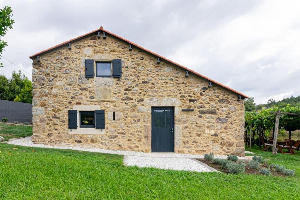 A Casa De Abaixo, Aloxamento Rural Villa Vedra Dış mekan fotoğraf