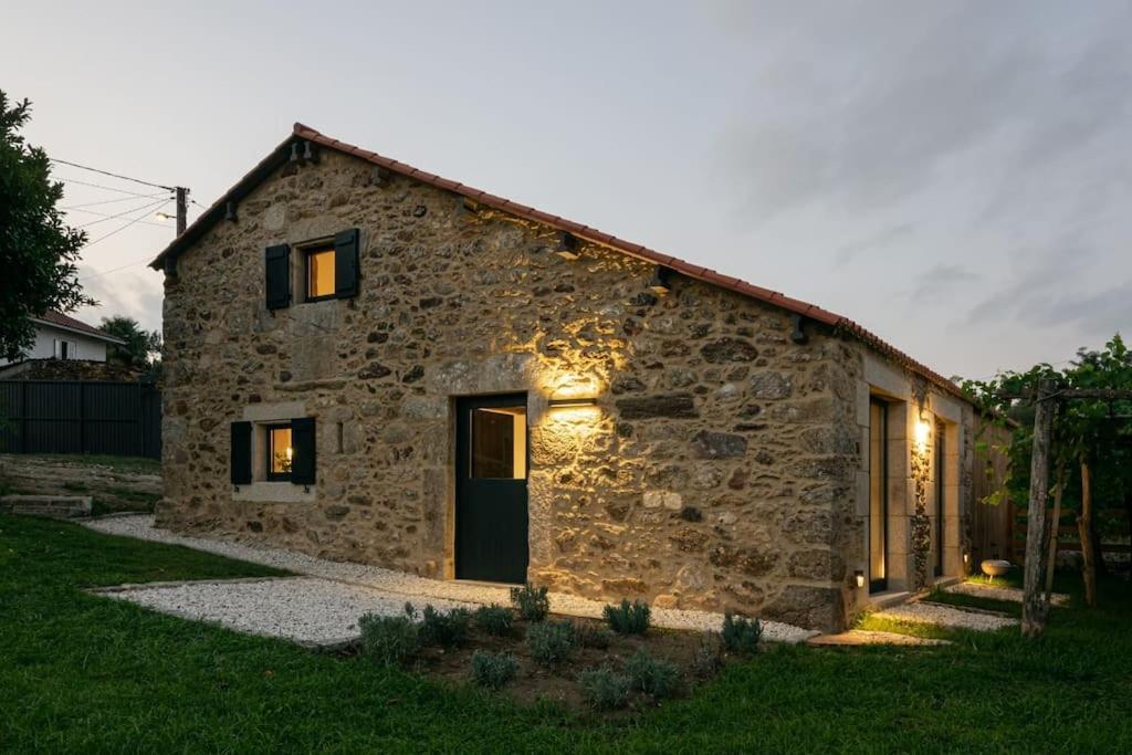 A Casa De Abaixo, Aloxamento Rural Villa Vedra Dış mekan fotoğraf