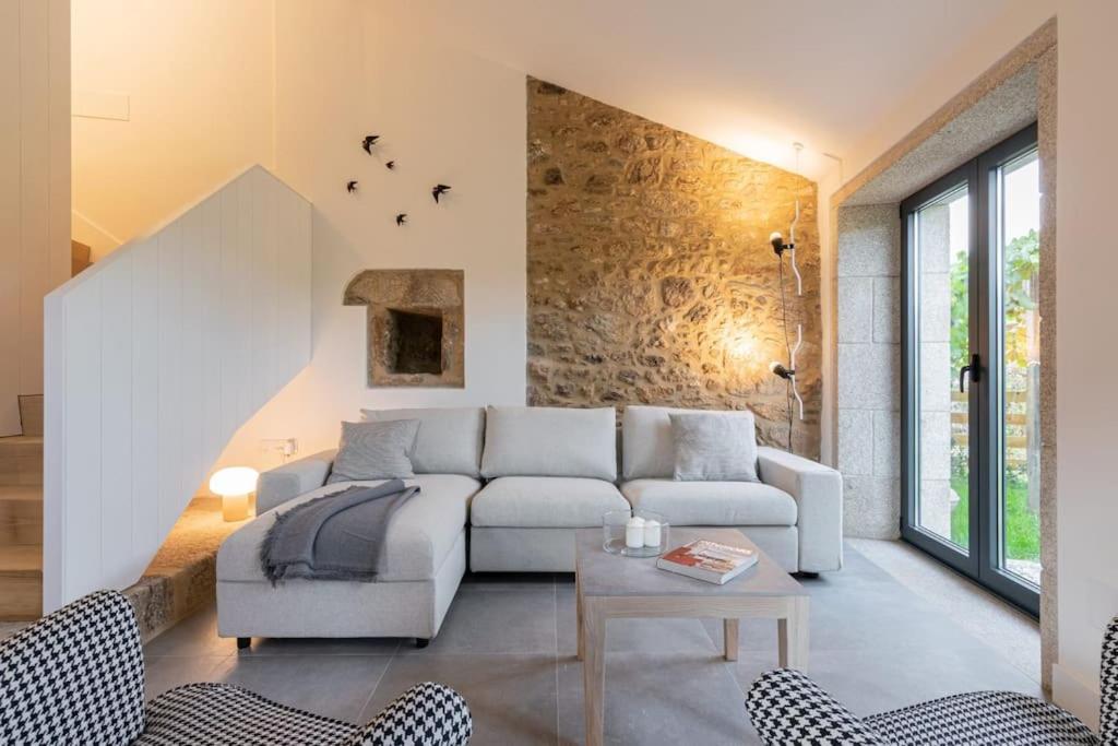 A Casa De Abaixo, Aloxamento Rural Villa Vedra Dış mekan fotoğraf