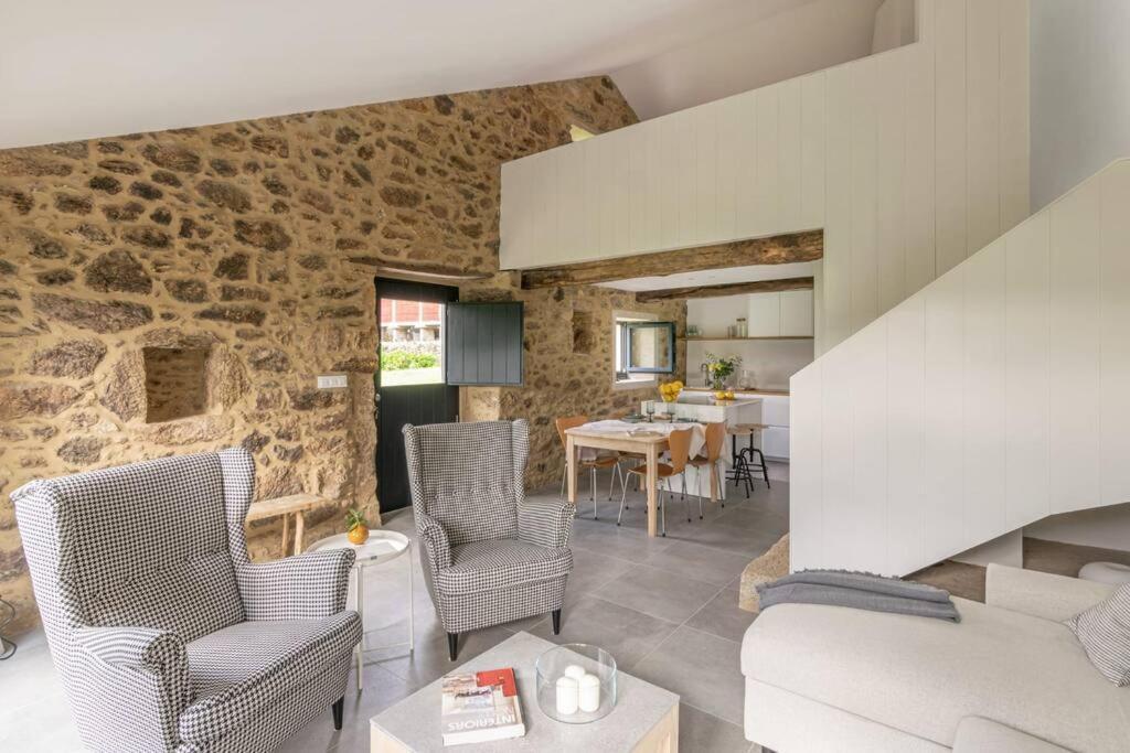 A Casa De Abaixo, Aloxamento Rural Villa Vedra Dış mekan fotoğraf